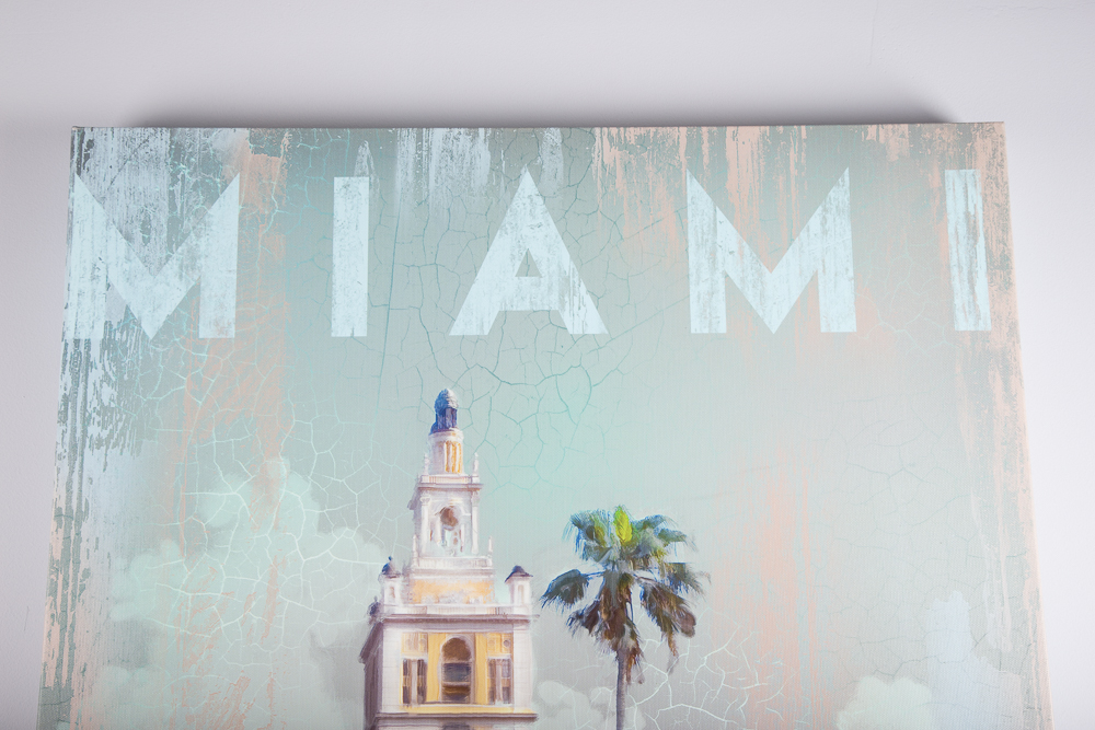 Patrick Reid O'Brien Signed Giclee "Miami"