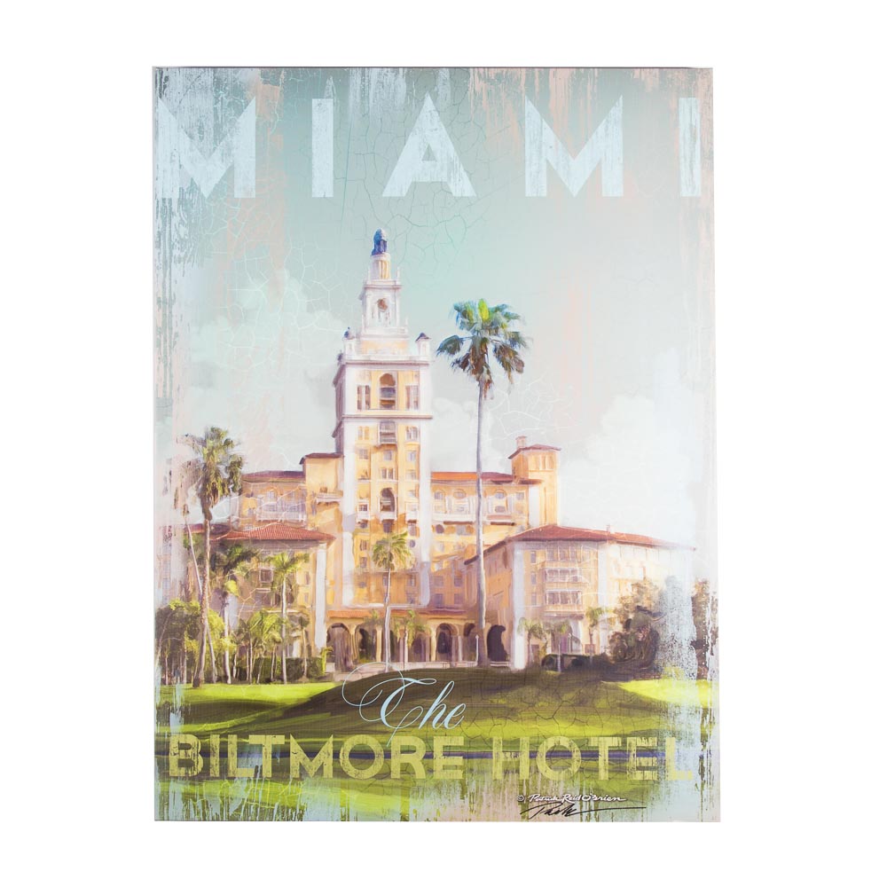 Patrick Reid O'Brien Signed Giclee "Miami"