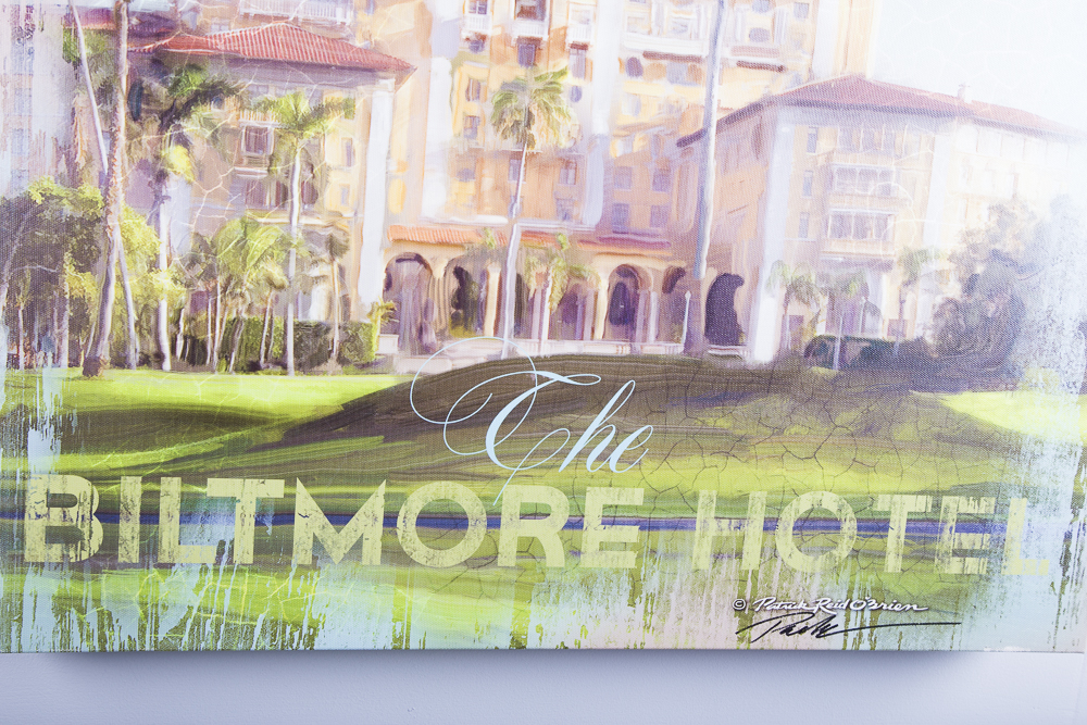 Patrick Reid O'Brien Signed Giclee "Miami"