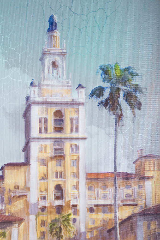 Patrick Reid O'Brien Signed Giclee "Miami"