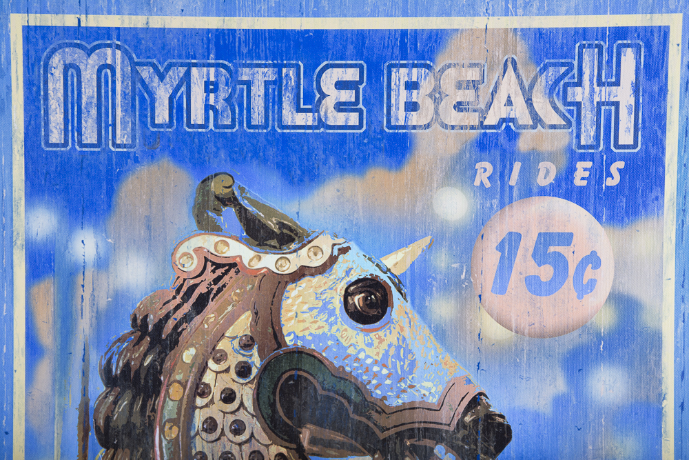 Patrick Reid O'Brien Signed Giclee "Myrtle Beach"