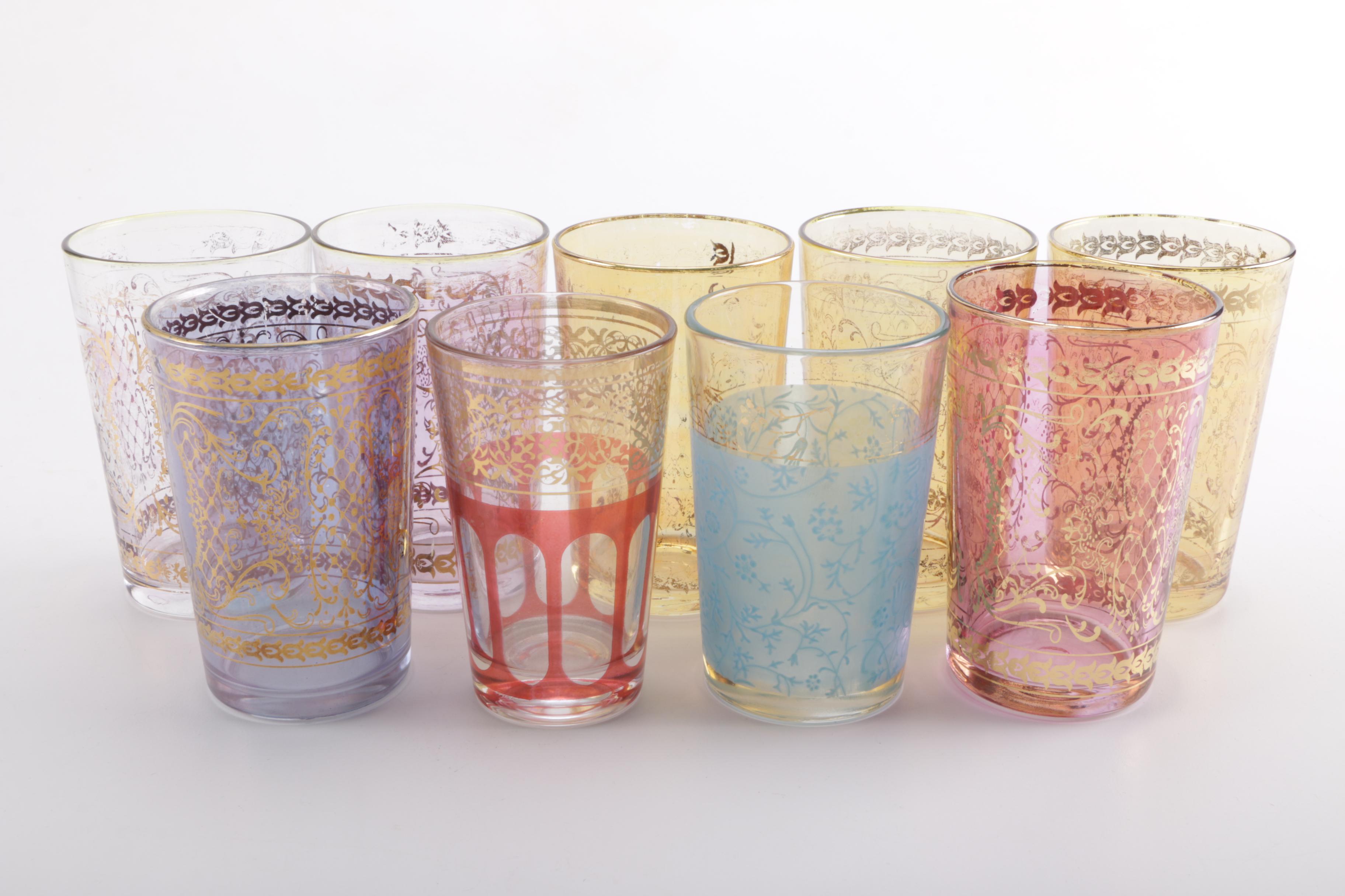 Moroccan Style Tea Glasses