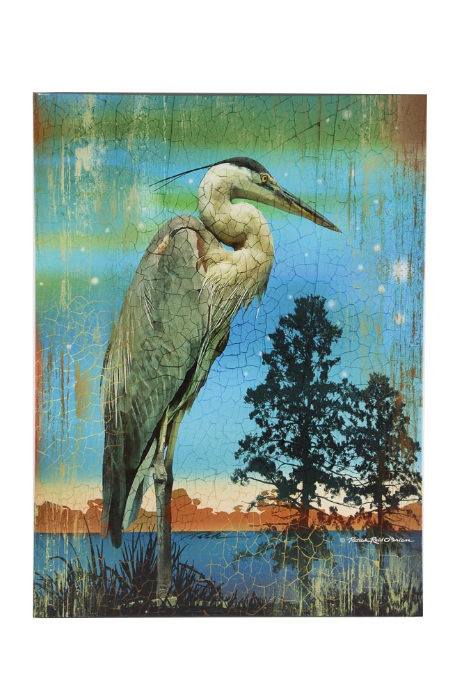 Patrick Reid O'Brien Signed Giclee "Heron"