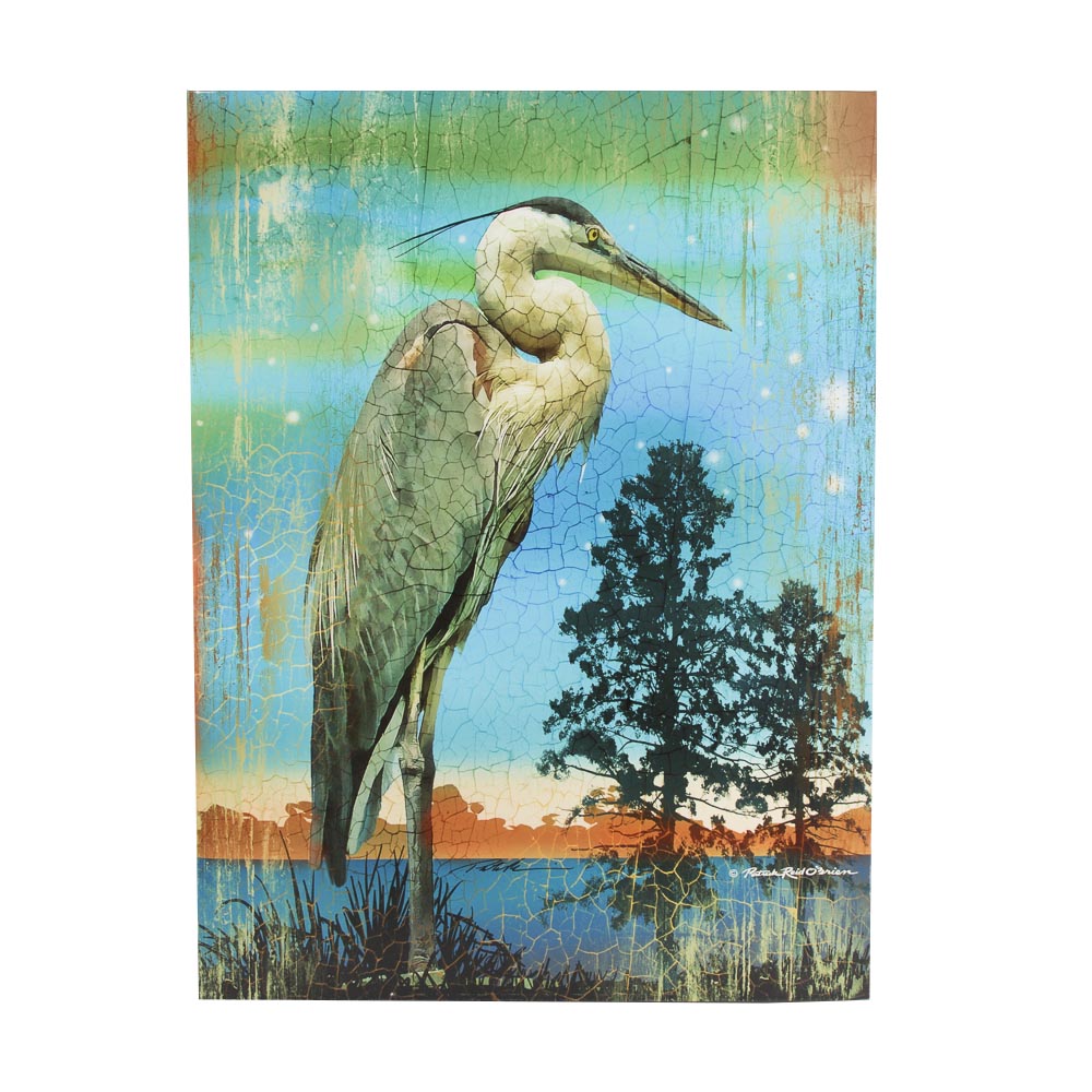 Patrick Reid O'Brien Signed Giclee "Heron"