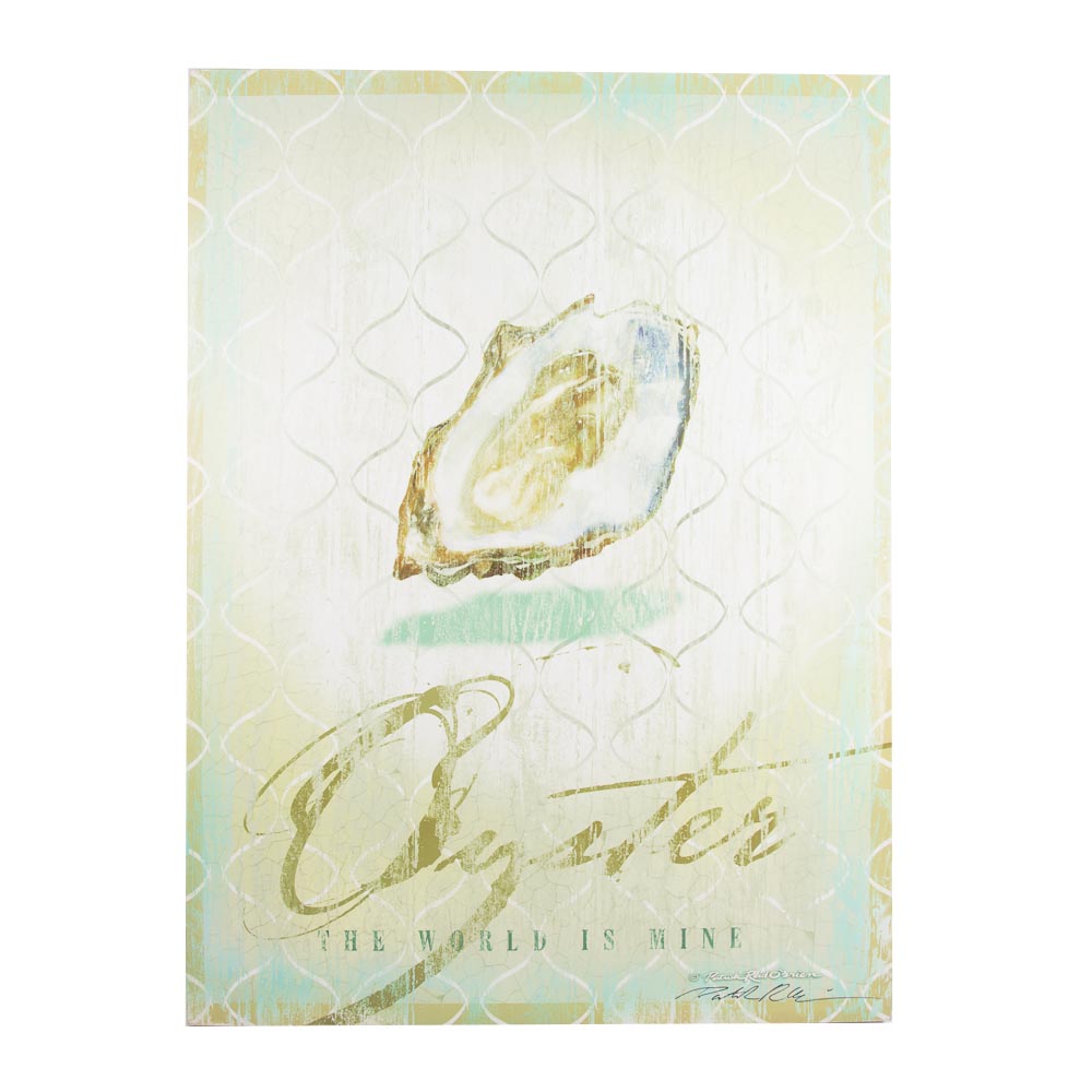 Patrick Reid O'Brien Signed Giclee "Oyster"