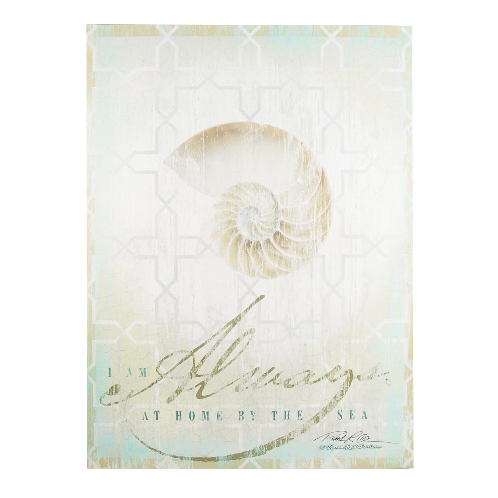 Patrick Reid O'Brien Signed Giclee "Home By The Sea"