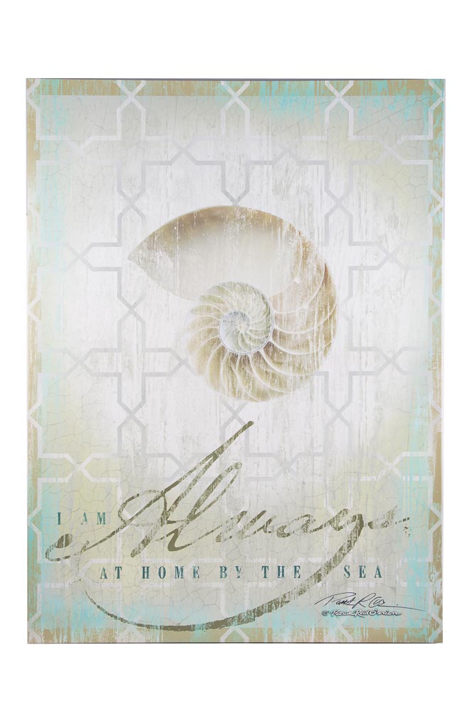 Patrick Reid O'Brien Signed Giclee "Home By The Sea"