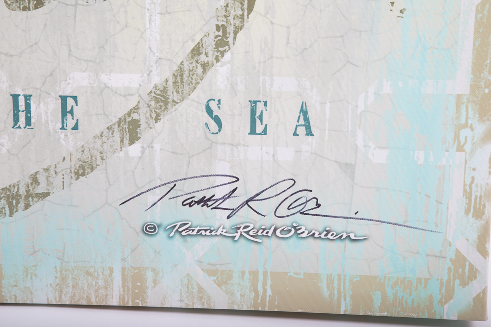Patrick Reid O'Brien Signed Giclee "Home By The Sea"
