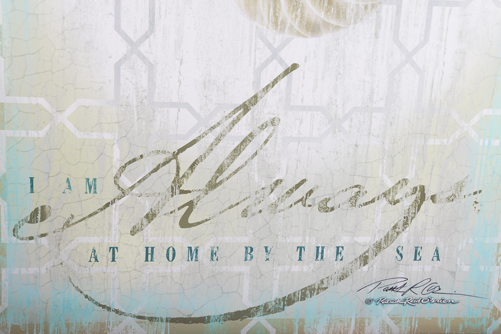 Patrick Reid O'Brien Signed Giclee "Home By The Sea"