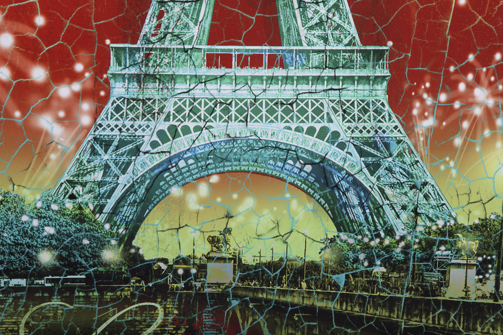 Patrick Reid O'Brien Signed Giclee "Paris"