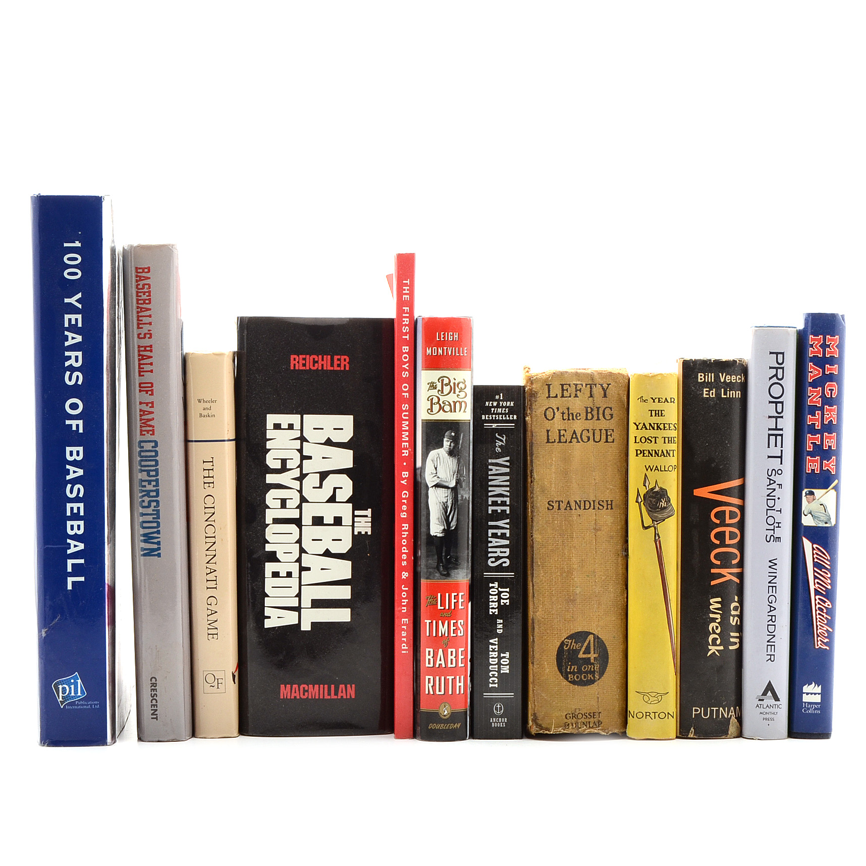 Assorted Baseball Books