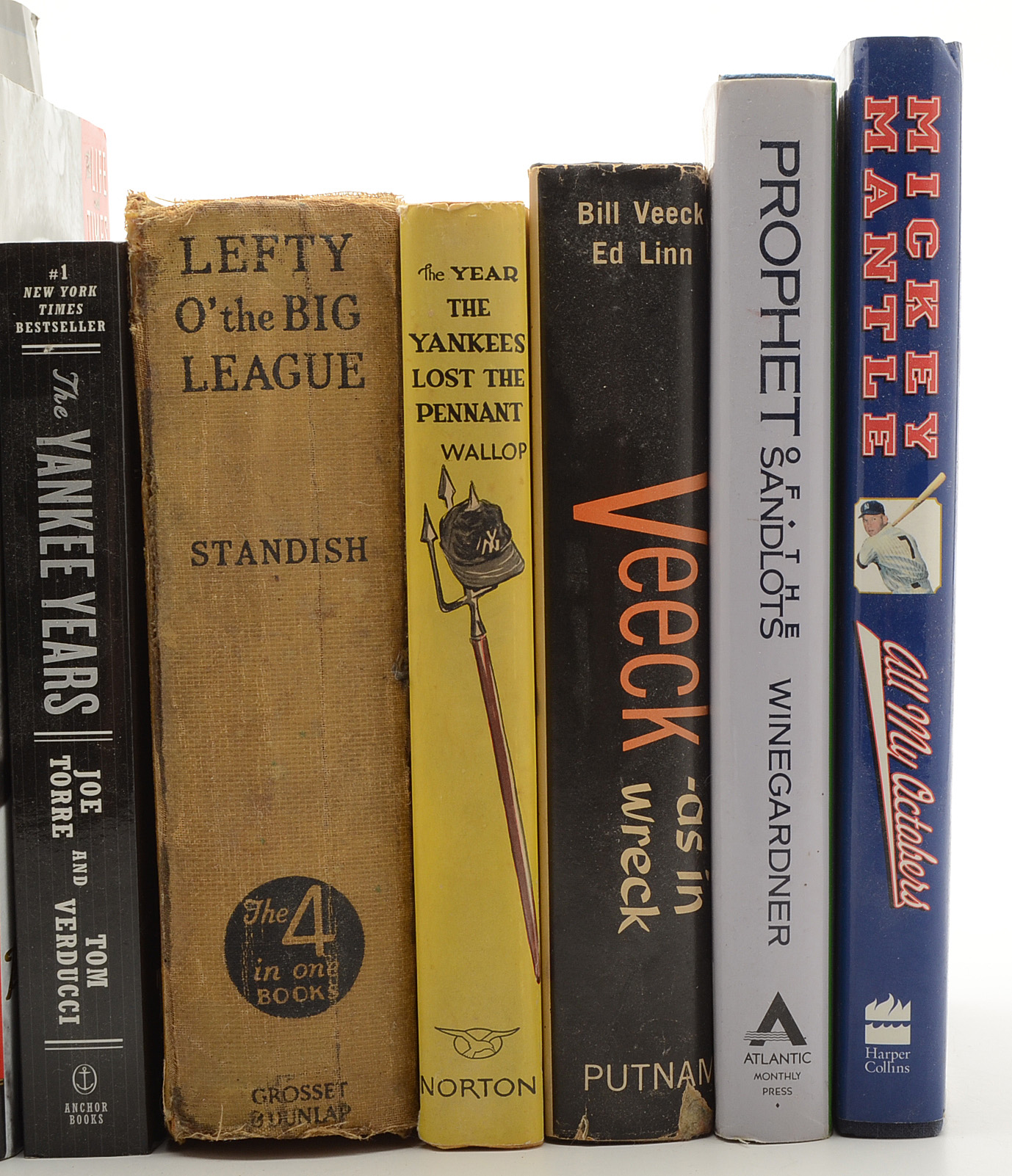 Assorted Baseball Books