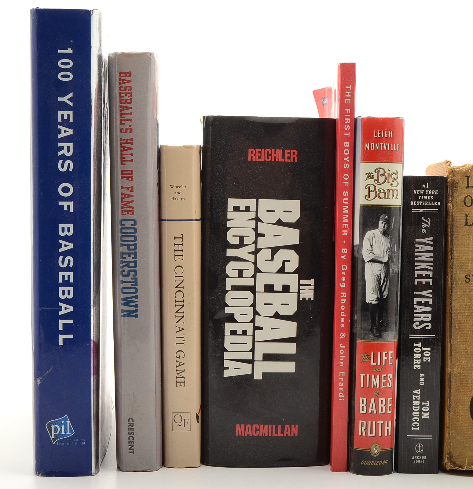 Assorted Baseball Books