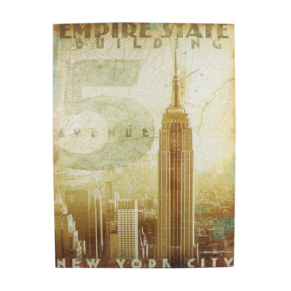 Patrick Reid O'Brien Signed Giclee "New York"