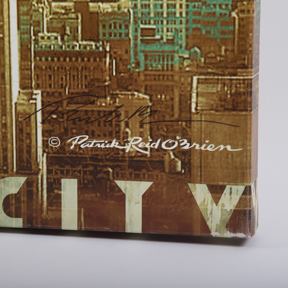 Patrick Reid O'Brien Signed Giclee "New York"