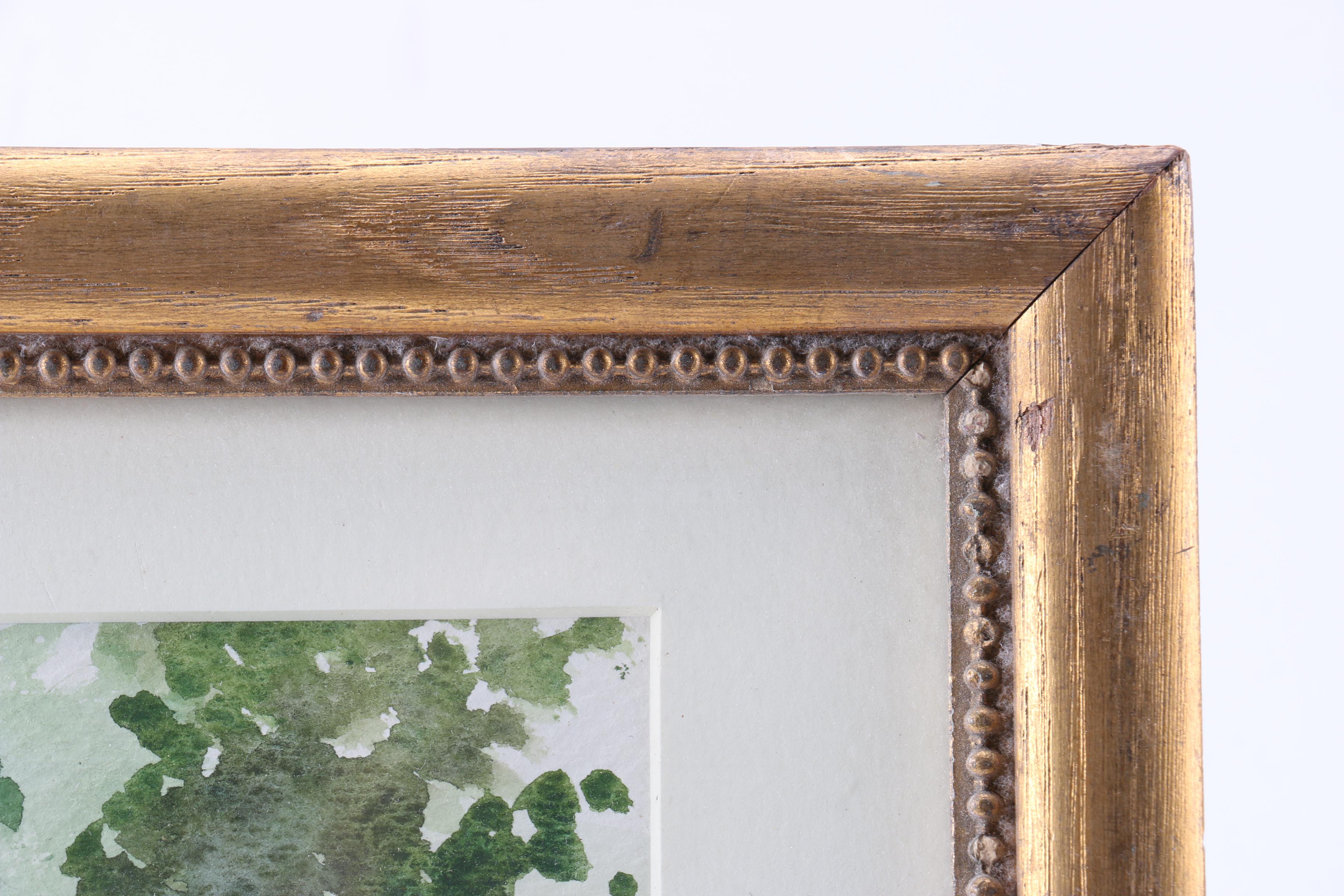 Wendy Ingram Watercolor Landscape "Peach's Point Marblehead"