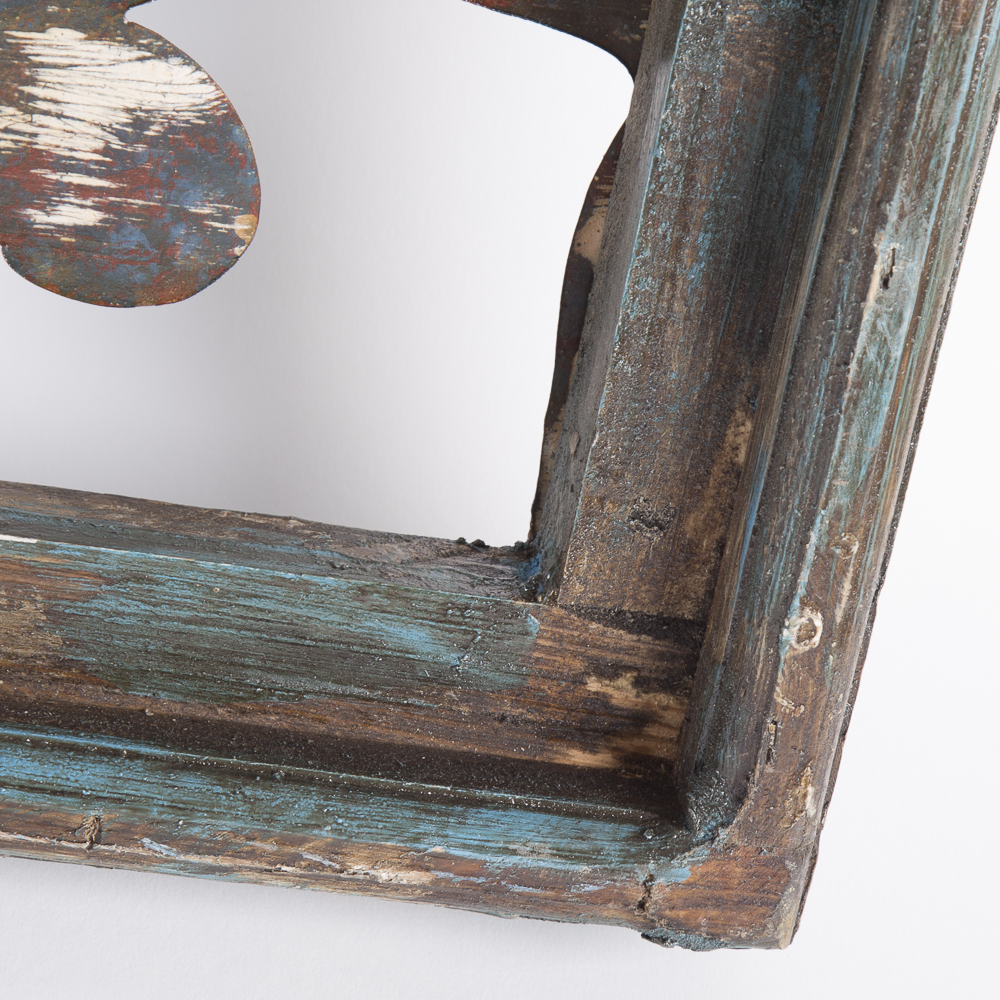 Reclaimed Wood Window Wall Art