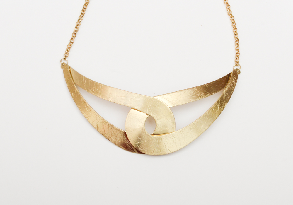 Collection of Fashion Necklaces In Wooden Case