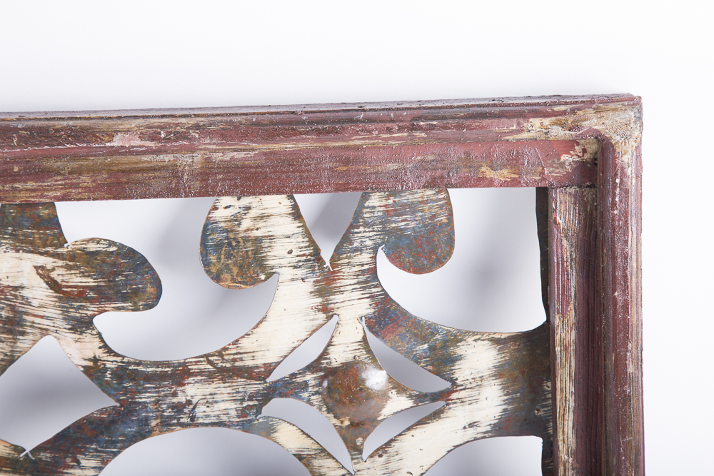 Reclaimed Wood Window Wall Art