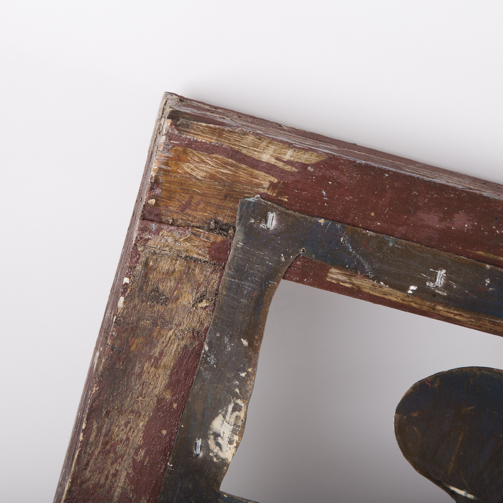 Reclaimed Wood Window Wall Art