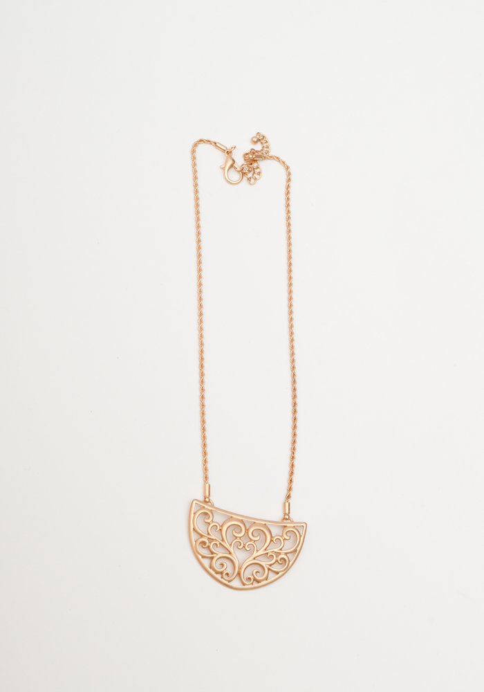 Collection of Fashion Necklaces In Wooden Case