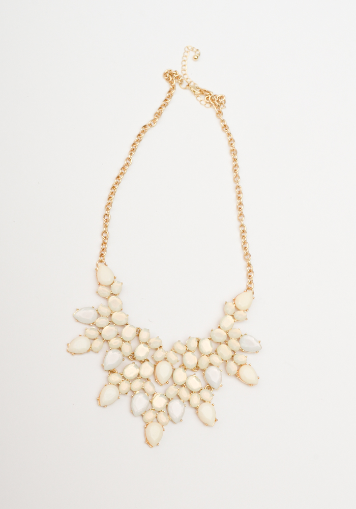 Collection of Fashion Necklaces In Wooden Case