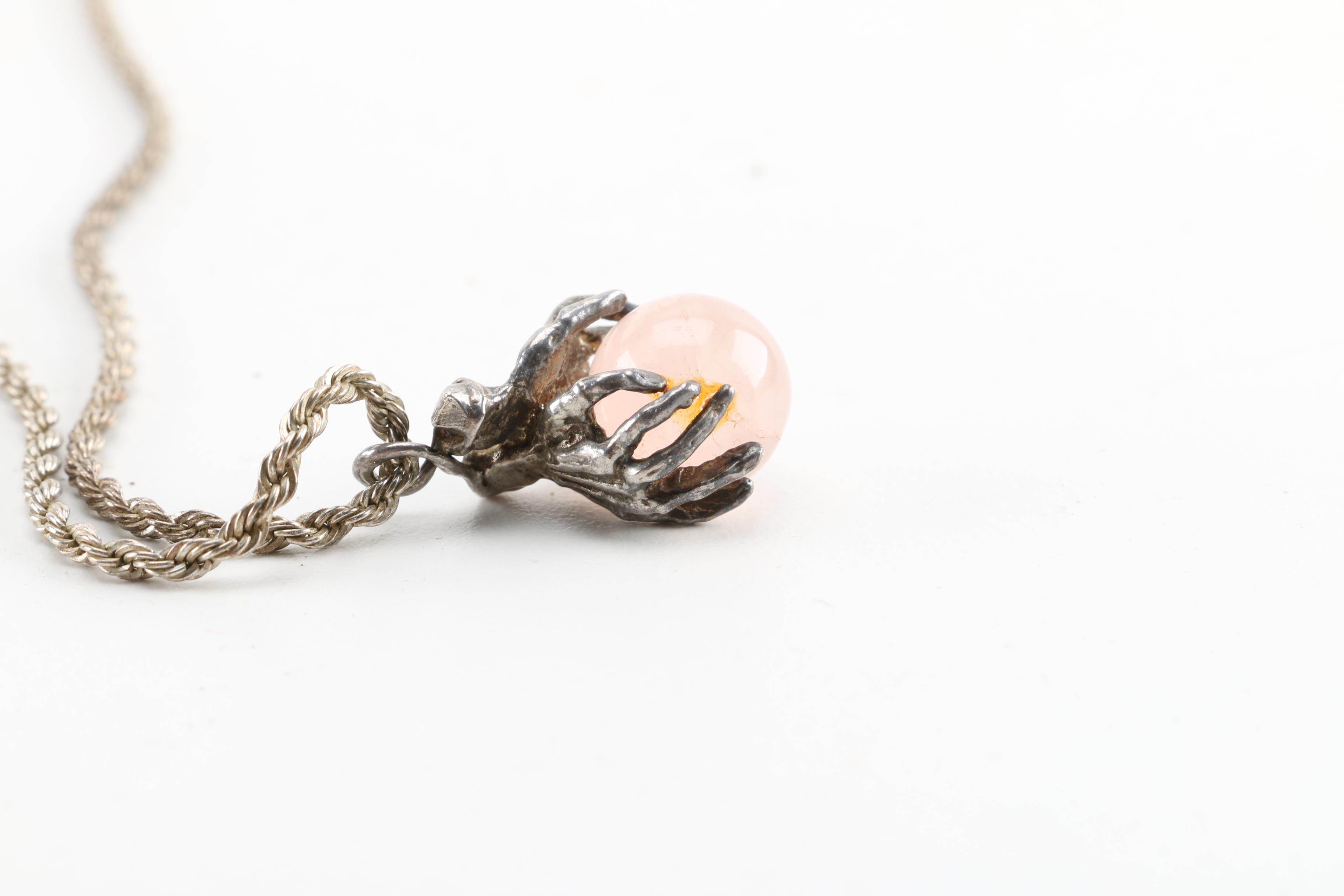 Sterling Silver and Stone Jewelry