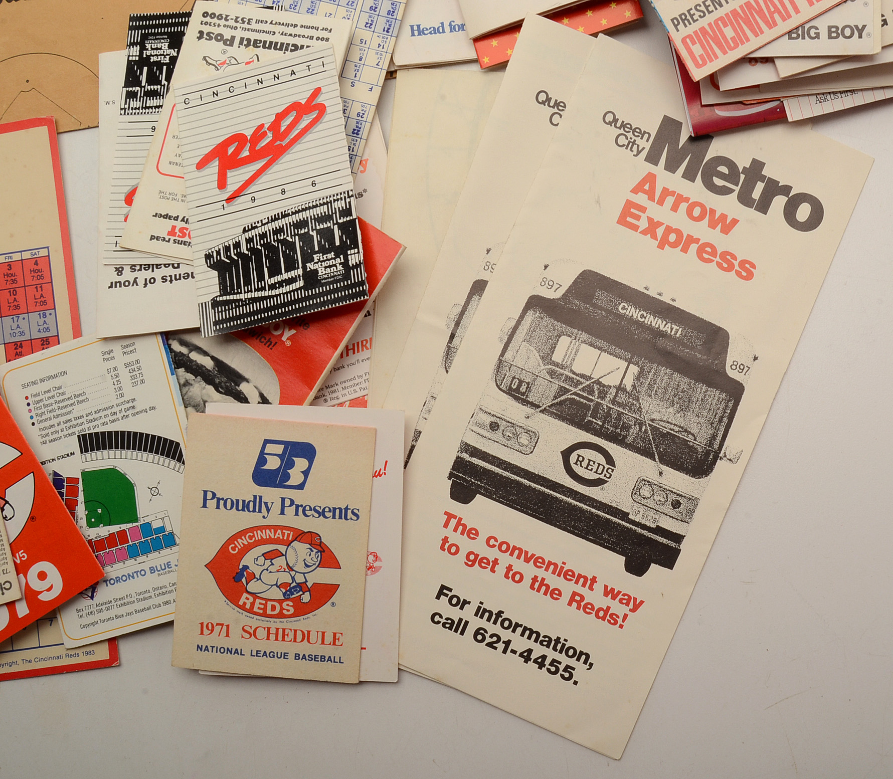 Cincinnati Reds Schedules