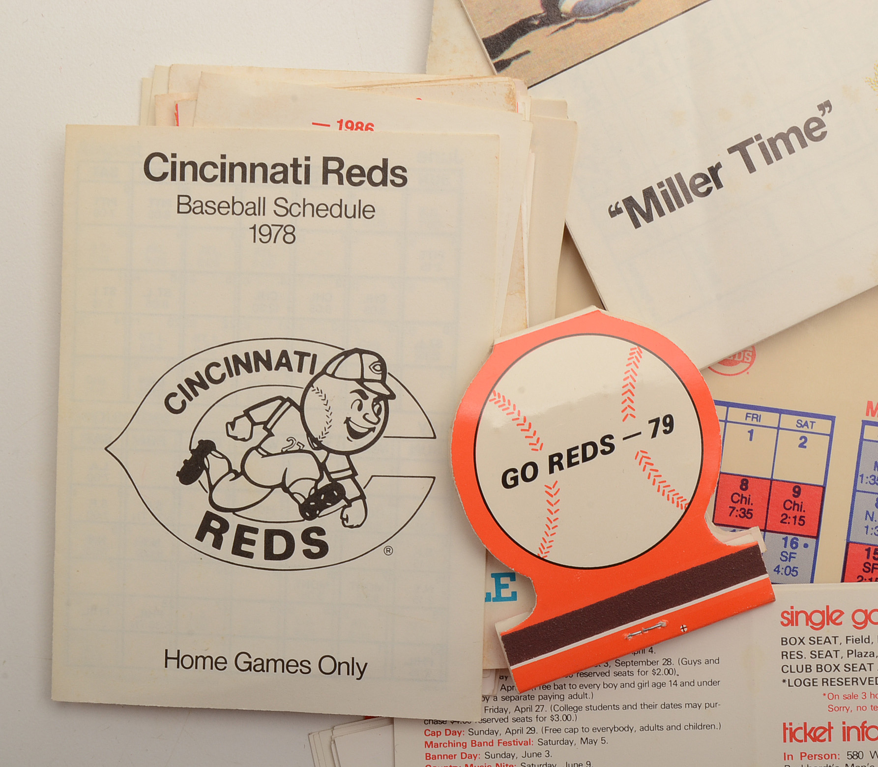Cincinnati Reds Schedules