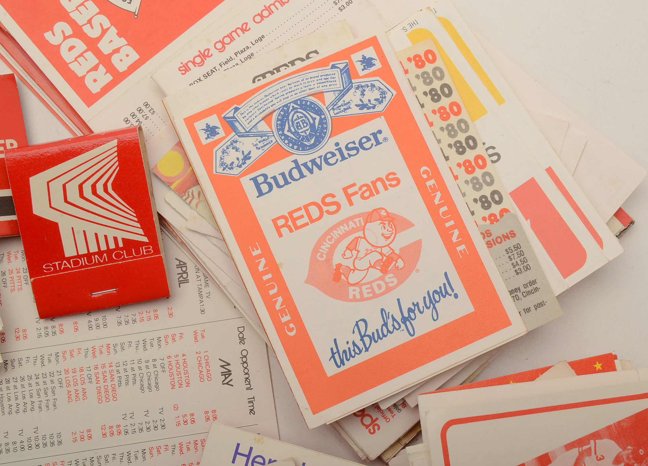 Cincinnati Reds Schedules