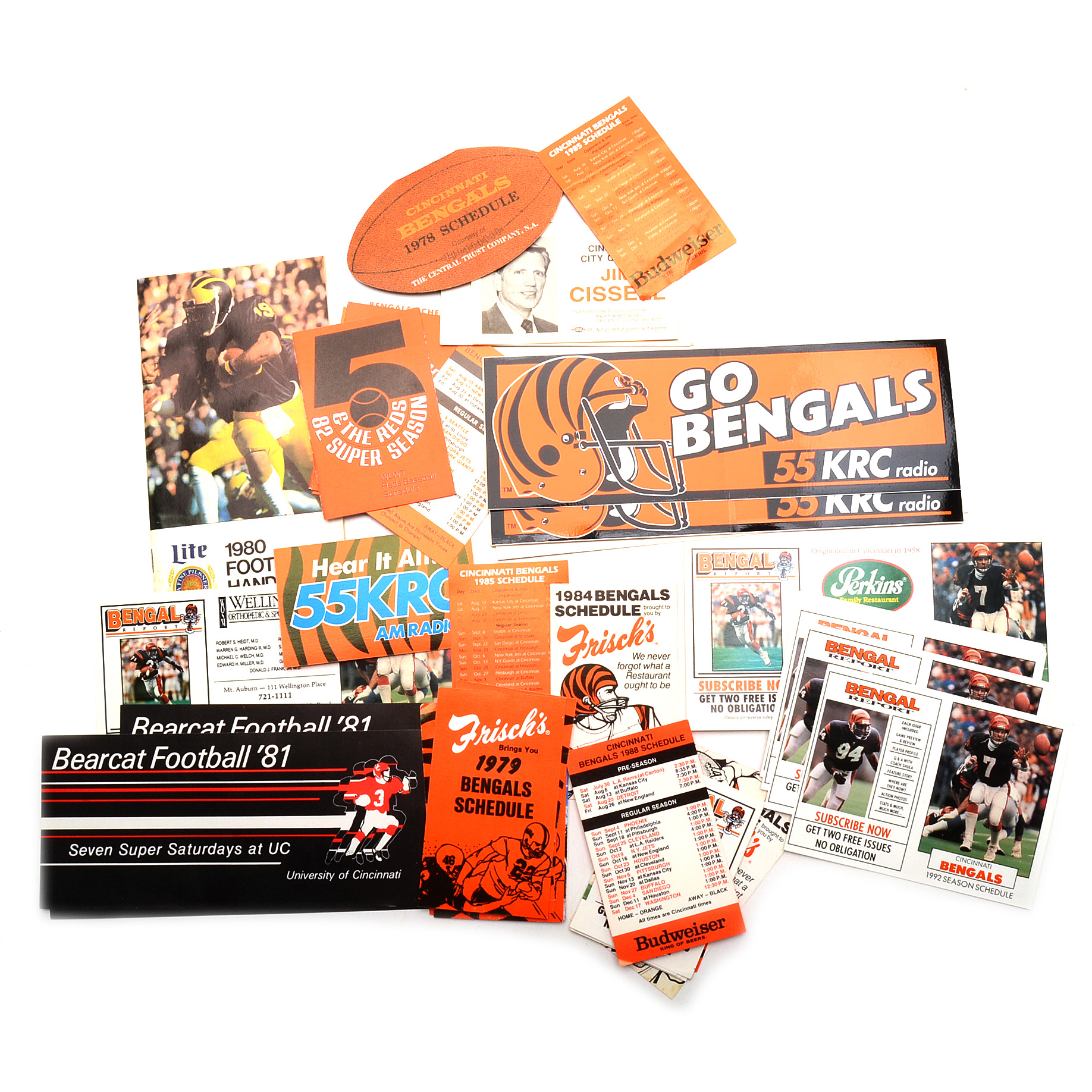 Assorted Football Ephemera