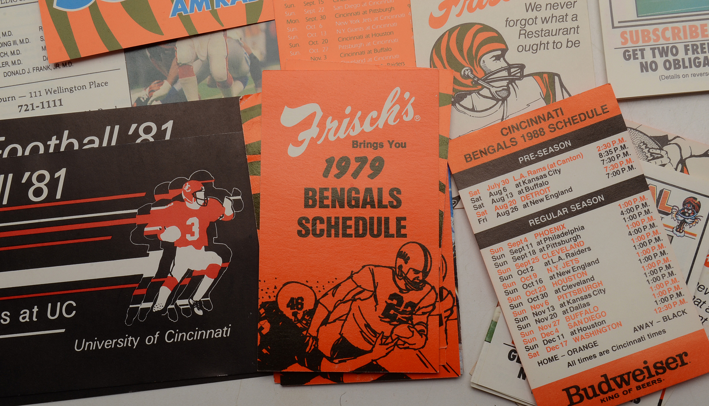 Assorted Football Ephemera