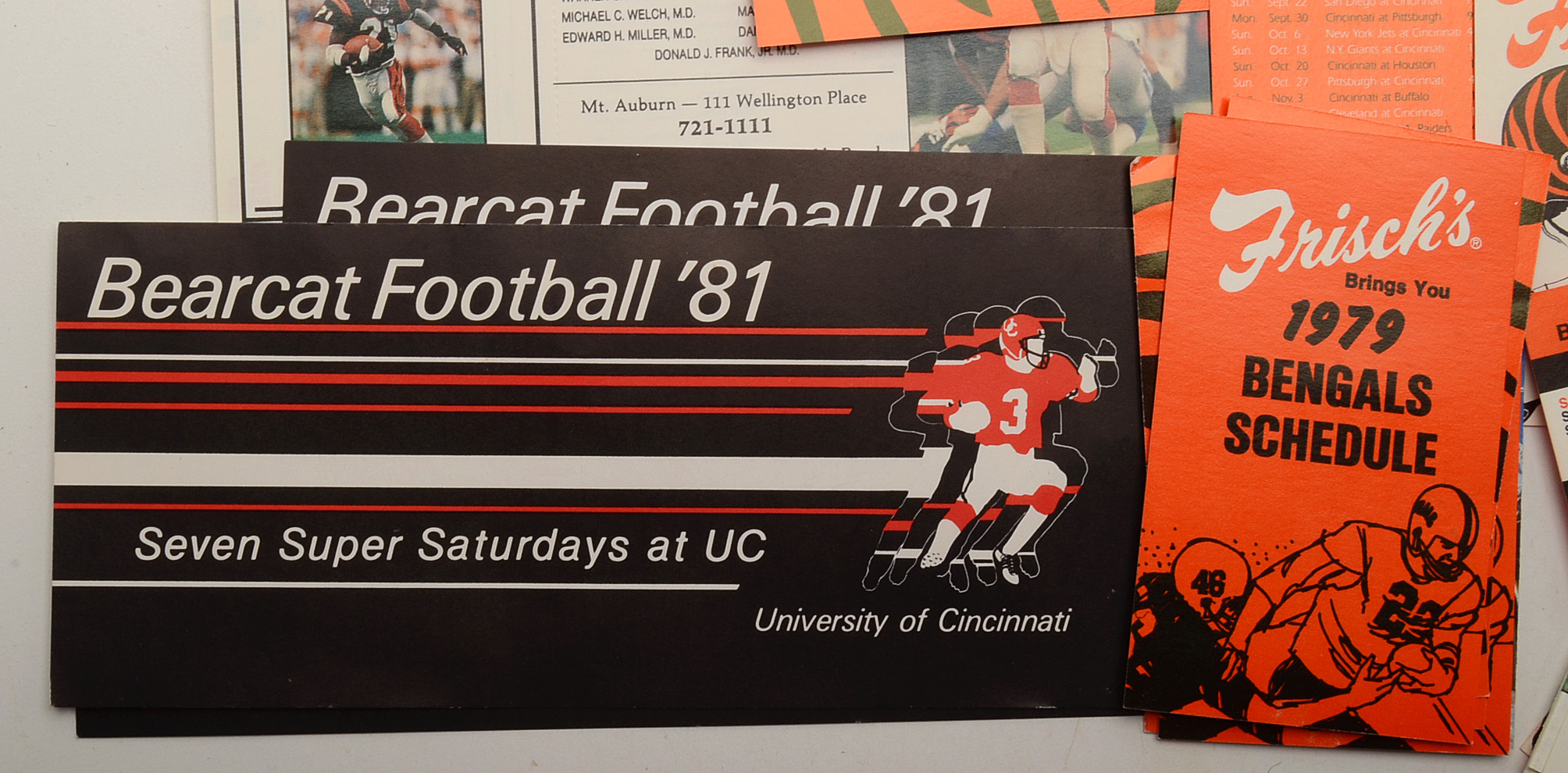 Assorted Football Ephemera