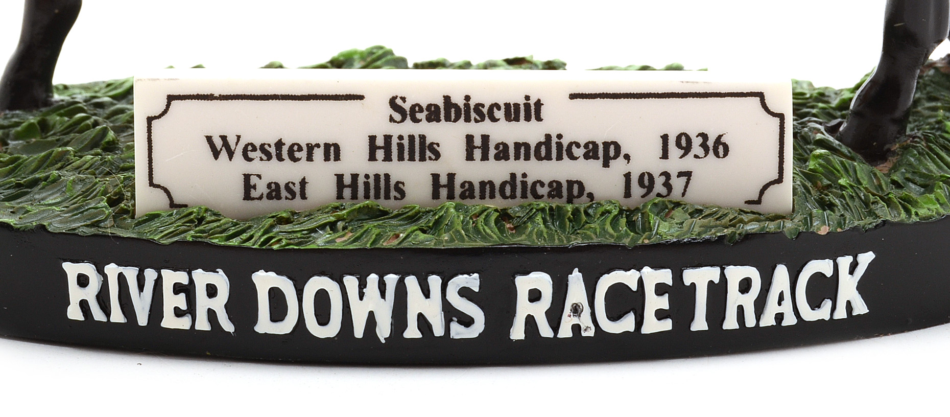 2003 River Downs Racetrack Seabiscuit Bobblehead