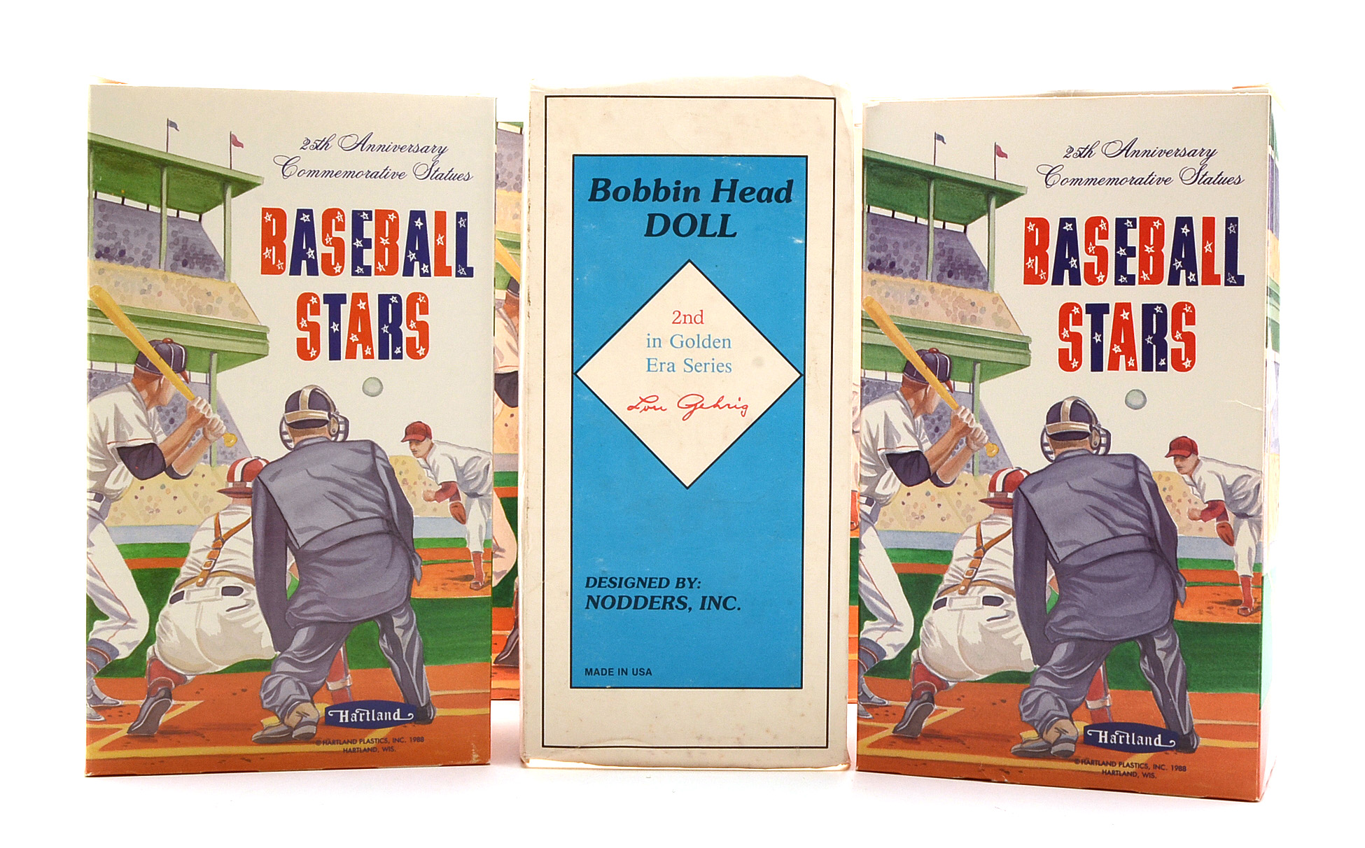 1980s Hartland Baseball Player Figurines and Nodders Bobblehead