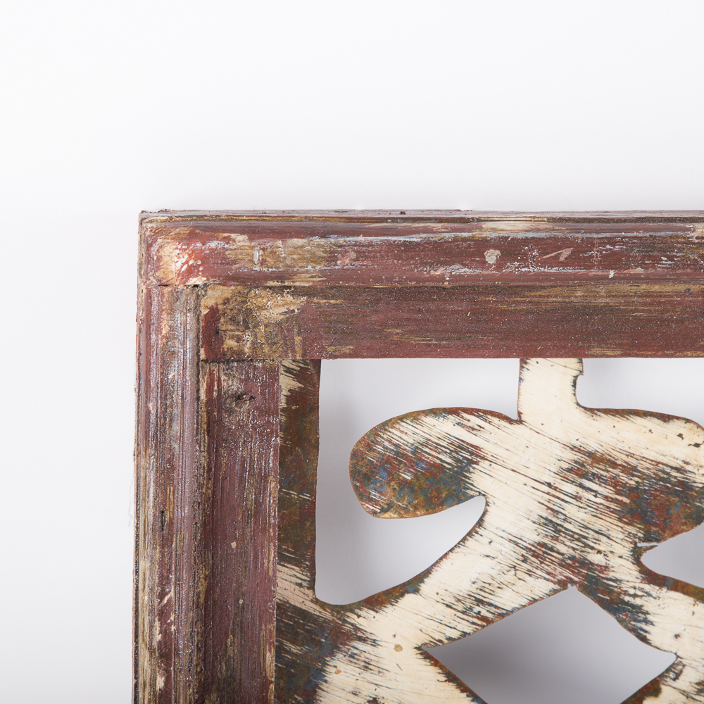 Reclaimed Wood Window Wall Art