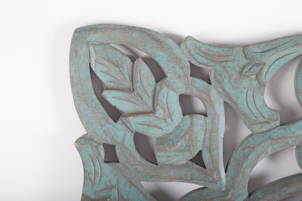 Carved Wood Wall Medallions