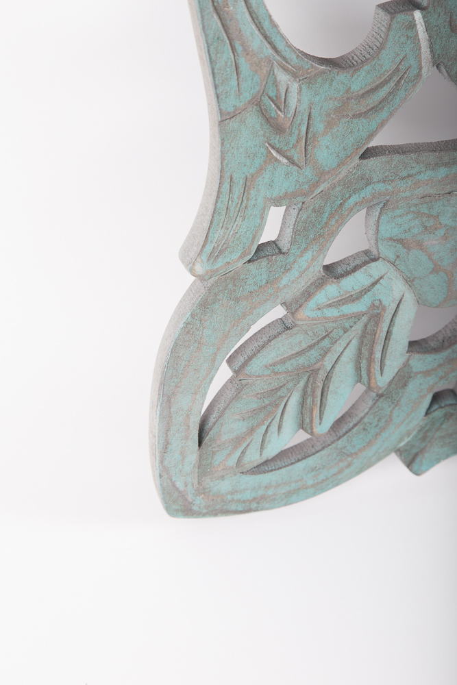 Carved Wood Wall Medallions