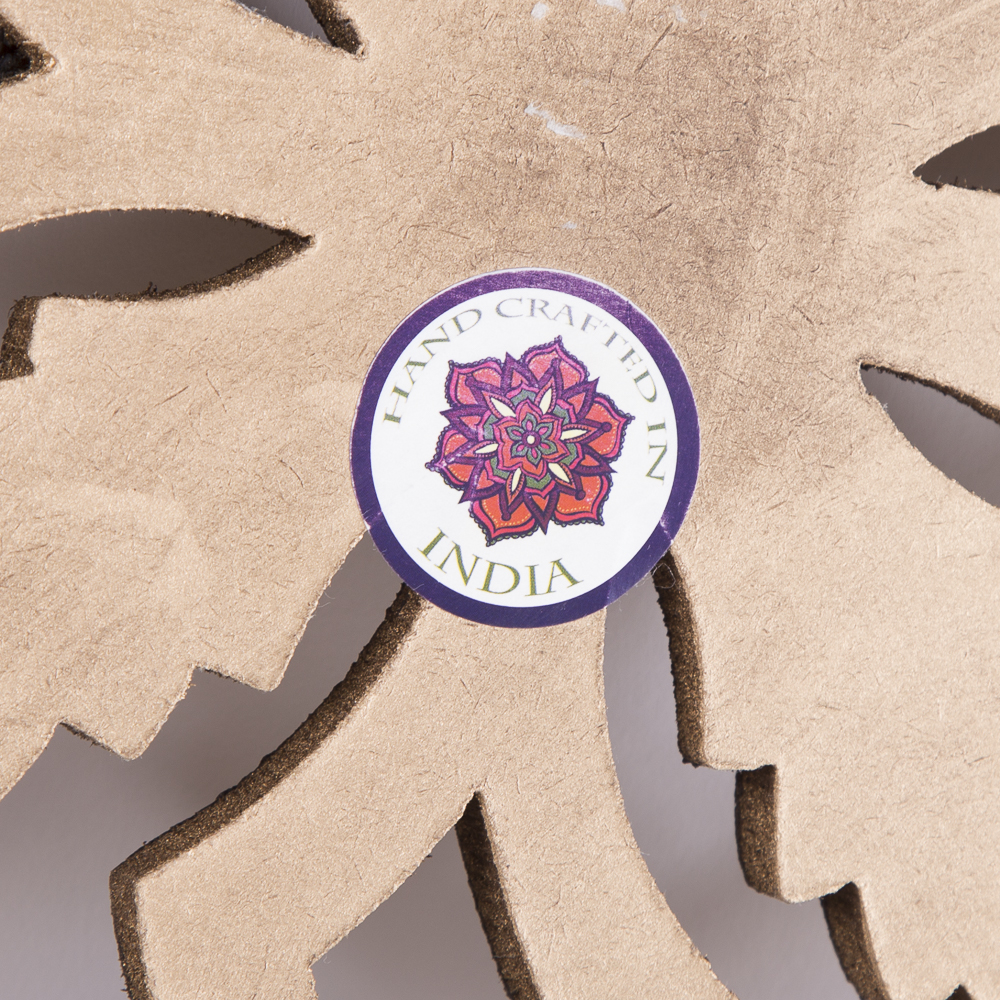 Carved Wood Wall Medallions