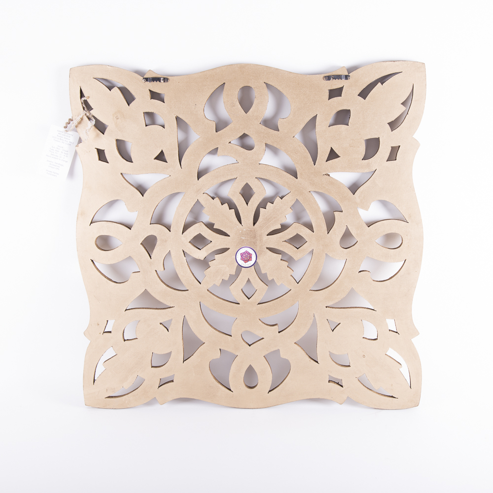 Carved Wood Wall Medallions