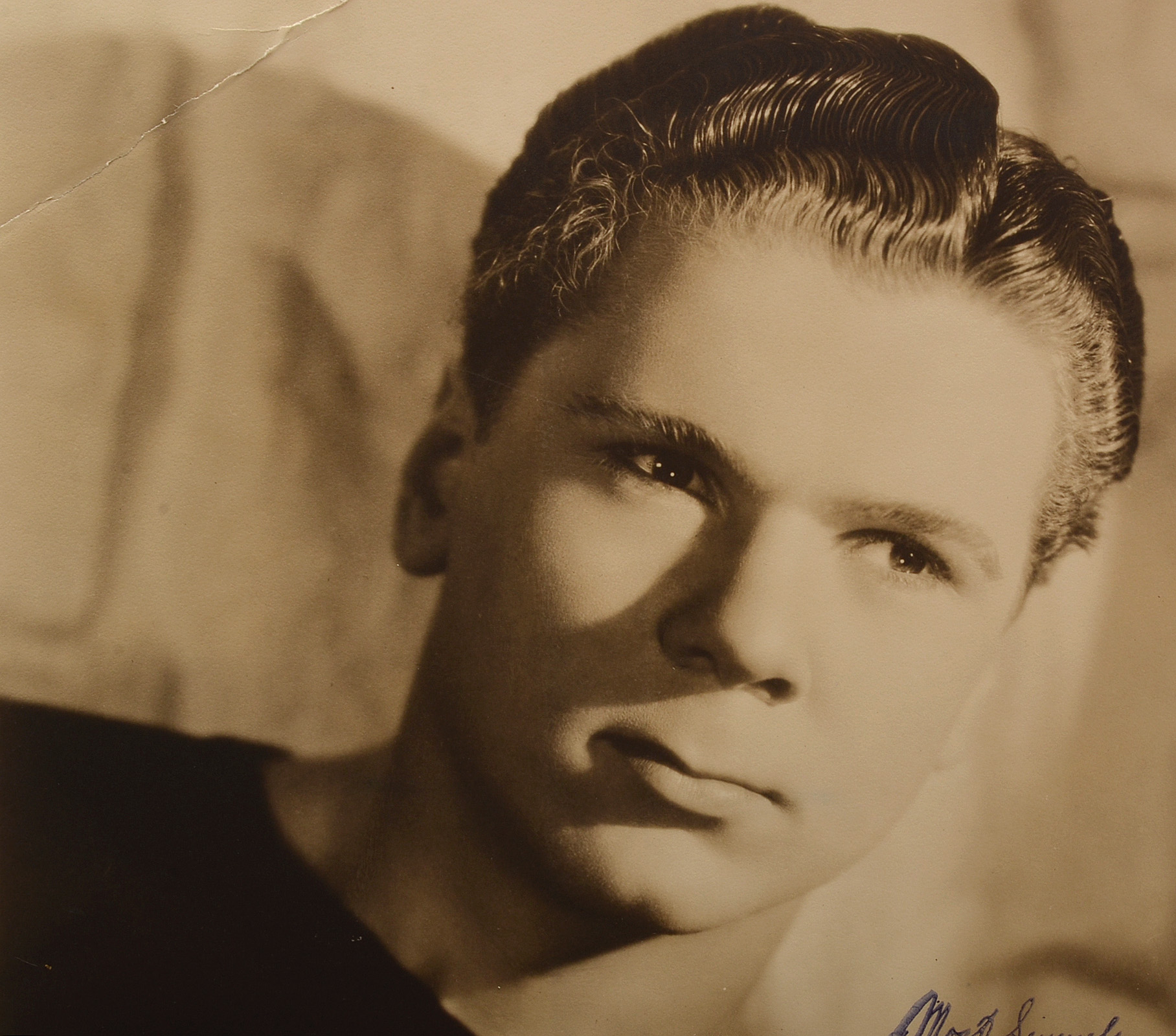 Childhood Star and Actor Jackie Cooper Signed Photo