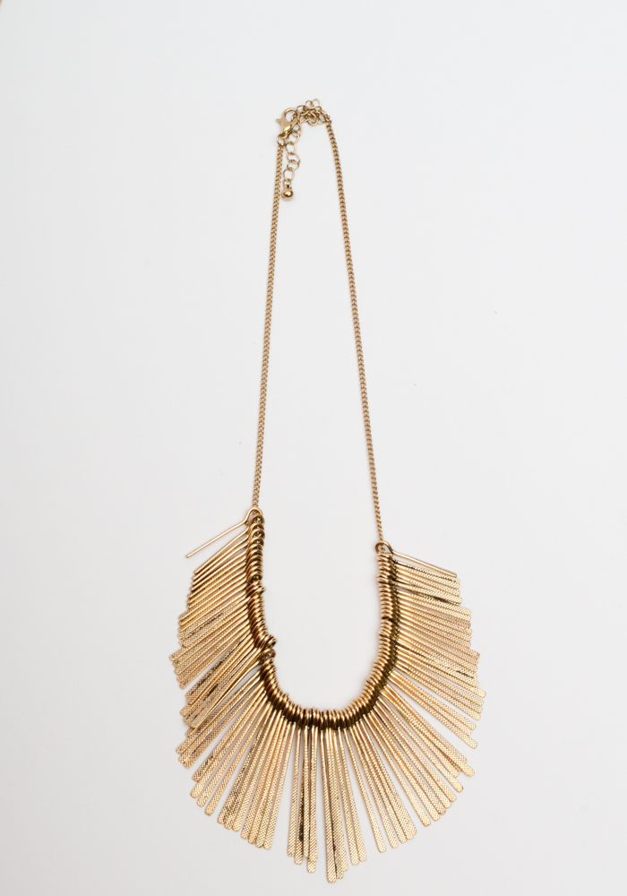 Bohemian Gold Tone Beaded Necklaces