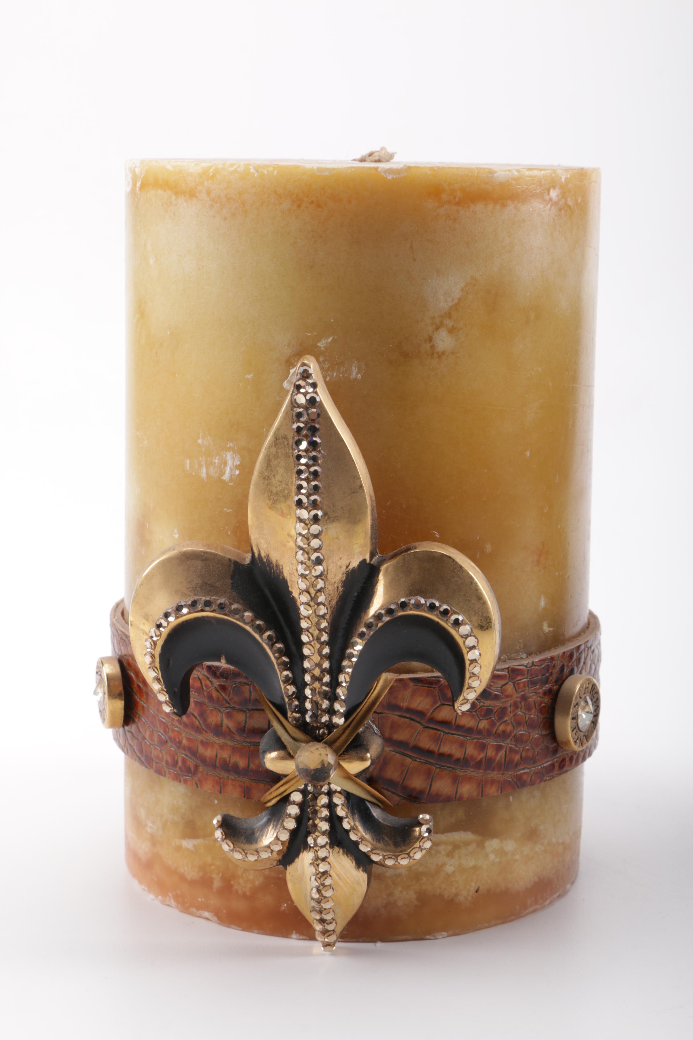 Decorated Pillar Candles