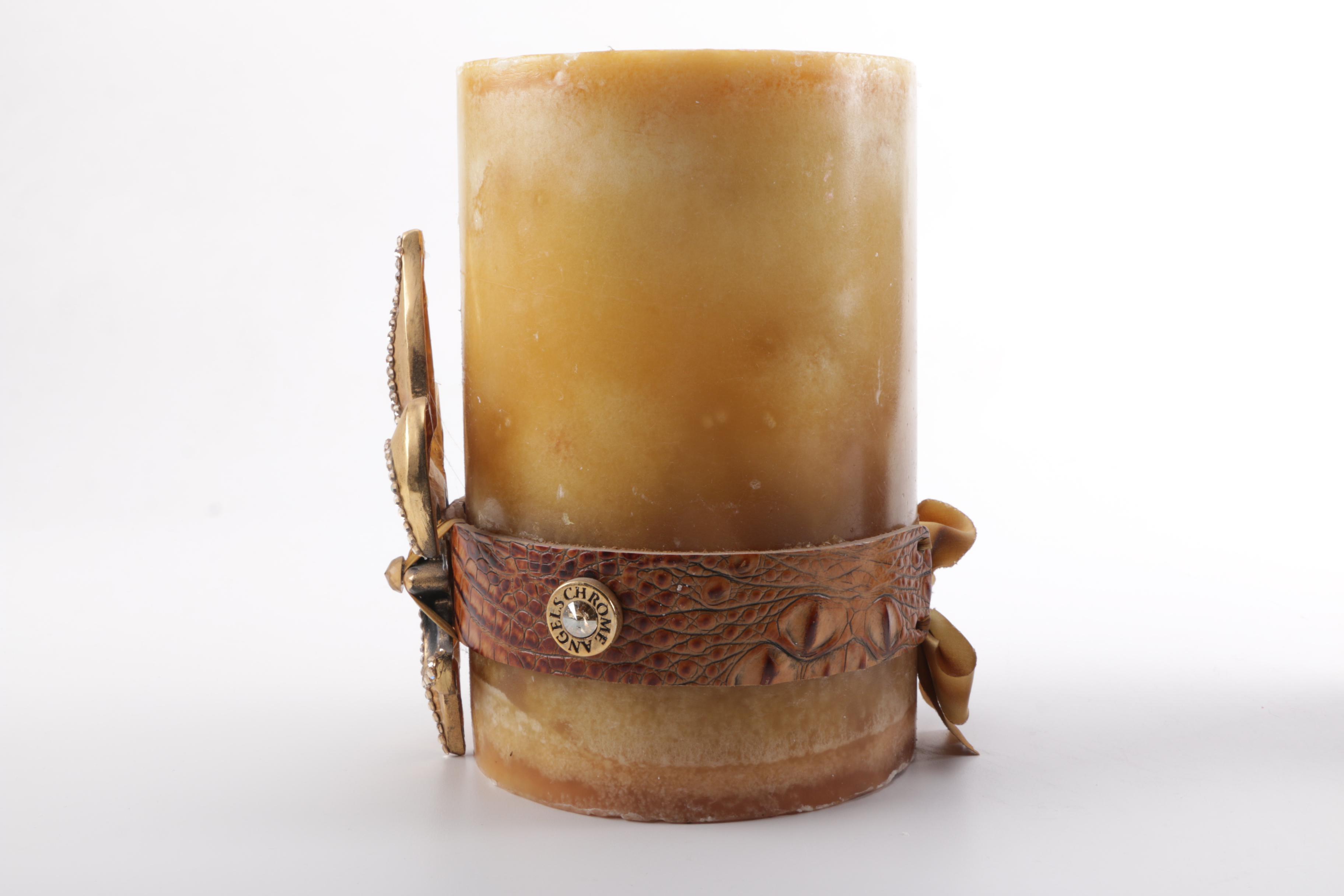 Decorated Pillar Candles