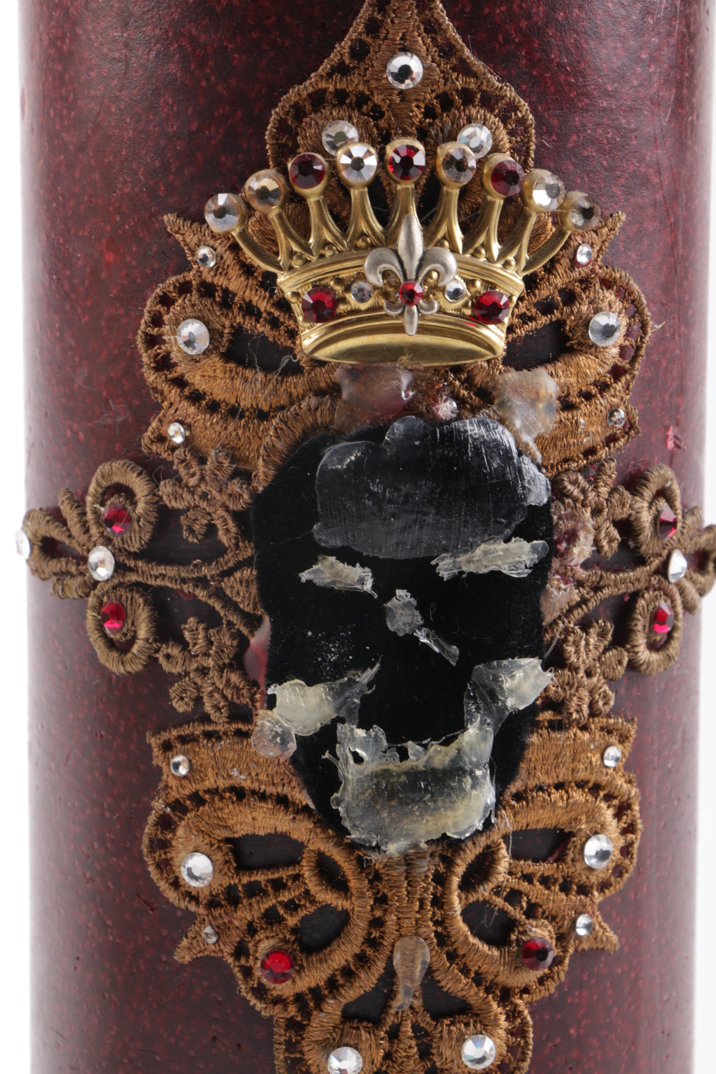 Decorated Pillar Candles