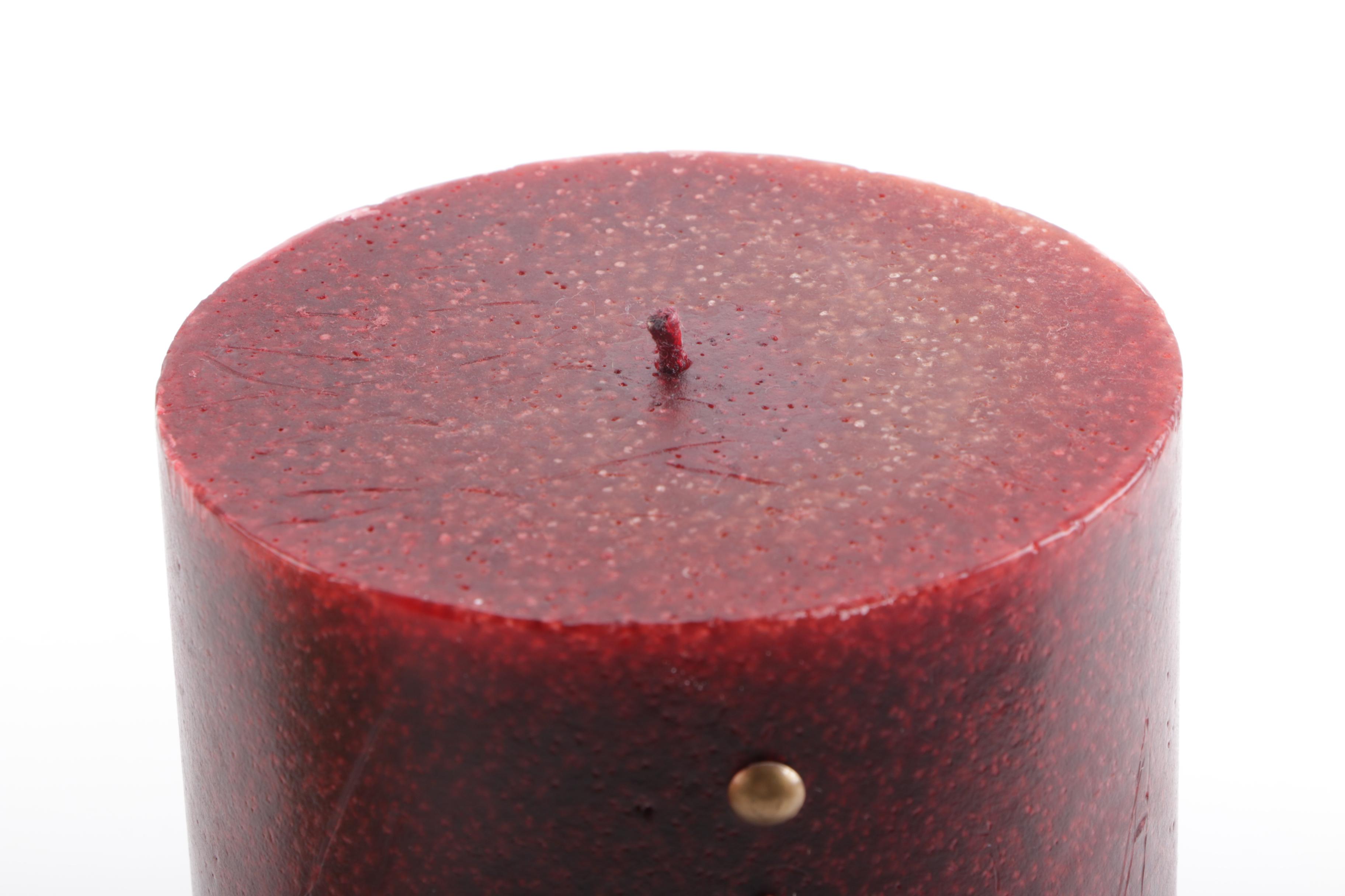 Decorated Pillar Candles