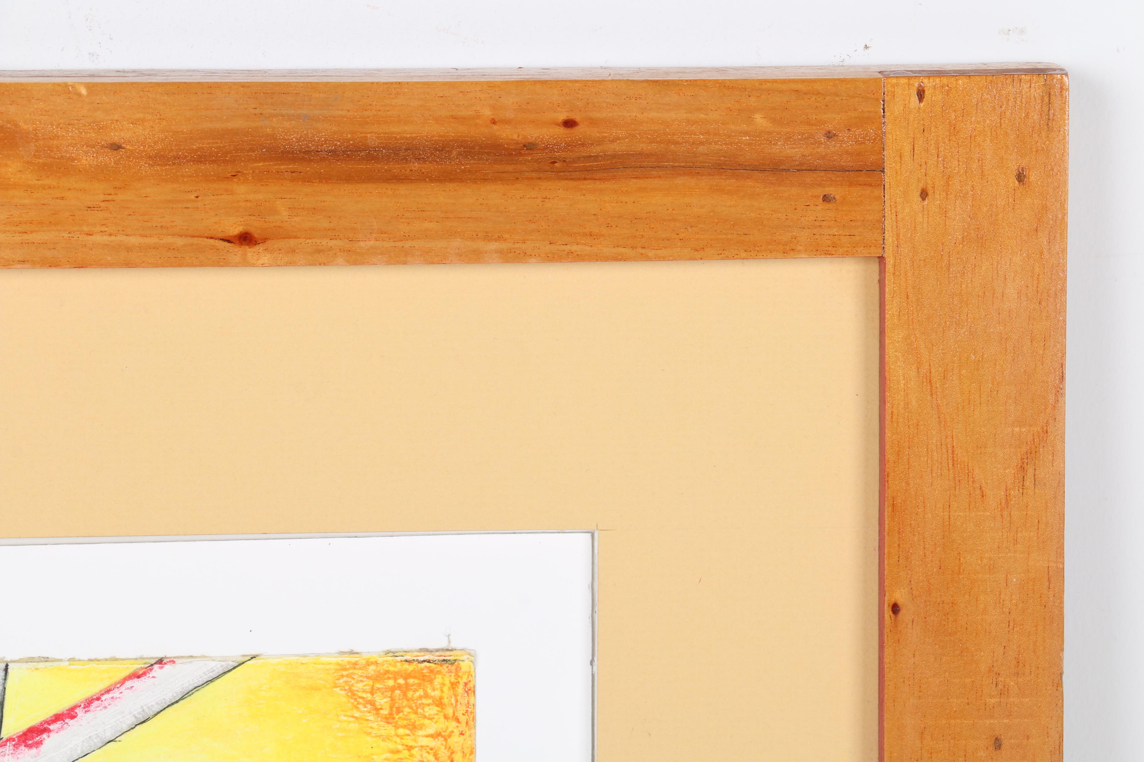 Mark Campbell Colored Pencil Drawing on Paper "Samurai"