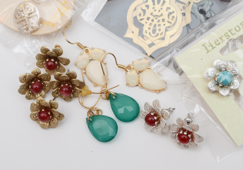 Large Collection of Fashion Earrings