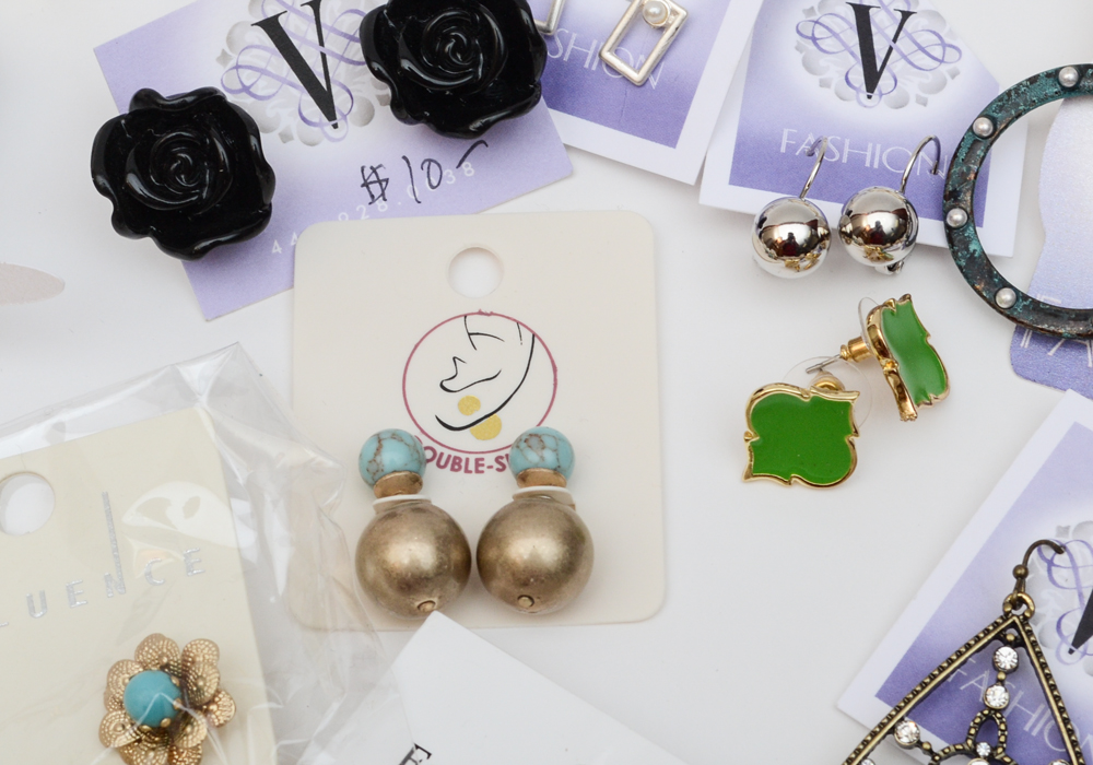 Large Collection of Fashion Earrings