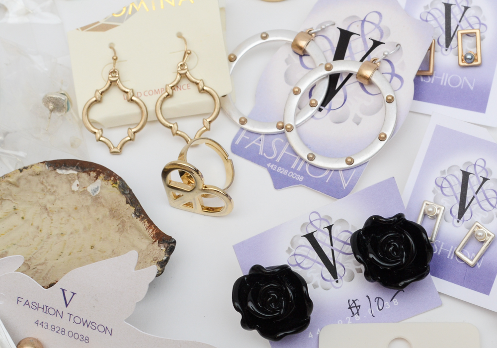 Large Collection of Fashion Earrings